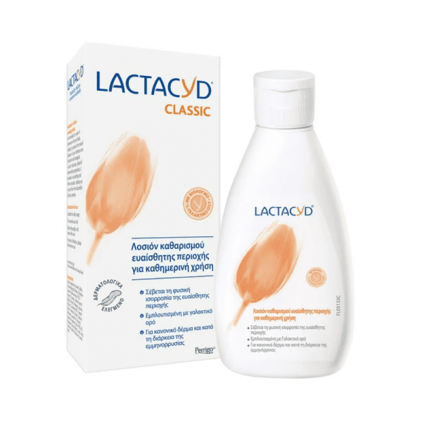 Το Lactacyd® Classic είναι το κλασικό προϊόν της σειράς μας, που δρα σε αρμονία με το σώμα σας, σε κάθε φάση της ζωής σας.