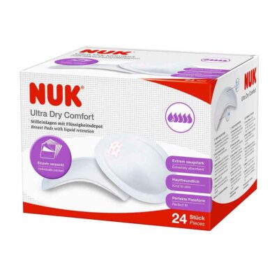 NUK Επιθέματα στήθους Ultra Dry Comfort - για μέγιστη ασφάλεια και άνεση