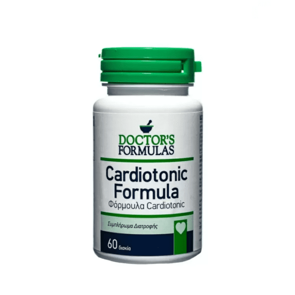 Η Doctor's Formulas έχει σχεδιάσει το CARDIOTONIC ως μια φόρμουλα για την ενίσχυση της καρδιακής λειτουργείας.