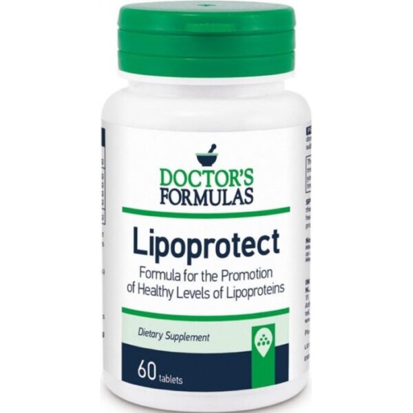 Η DOCTOR'S FORMULAS δημιούργησε την φόρμουλα LIPOPROTECT που περιέχει Monascus purpureus, Ωμέγα 3 (EPA & DHA), Συνένζυμο Q10.