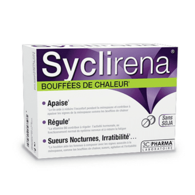 Η SYCLIRENA® είναι ένα σύμπλεγμα 10 προσεκτικά επιλεγμένων συστατικών για την βελτίωση των συμπτωμάτων της εμμηνόπαυσης.