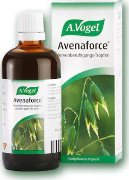 A.Vogel Avenaforce 100ml λειτουργεί ως ήπιο φυτικό ηρεμιστικό και φυσικό νευροτονωτικό
