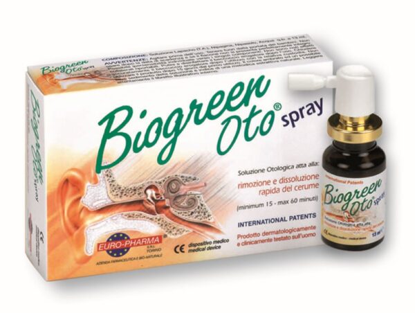 BIONAT Biogreen Oto Spray για την κυψελίδα στο αυτί