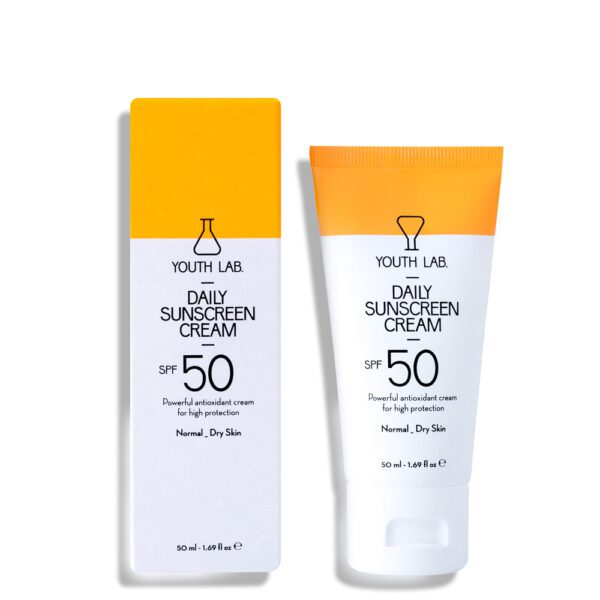 Youth Lab Daily Sunscreen Cream NormalDry Skin Αντηλιακό Gel Προσώπου SPF50 50ml