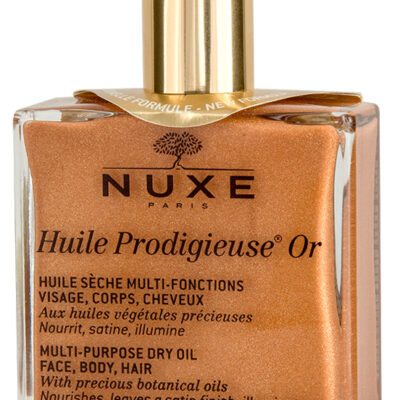 Nuxe Huile Prodigieuse OR Ξηρό Ιριδίζον Λάδι Σώματος με Λάμψη για Πρόσωπο, Μαλλιά και Σώμα 100ml