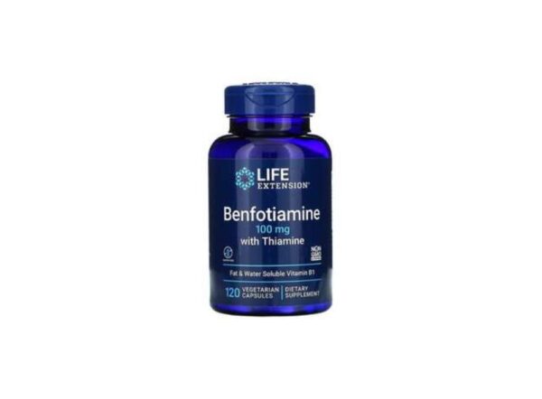 Life Extension Benfotiamine with Thiamine 100mg 120 φυτικές κάψουλες