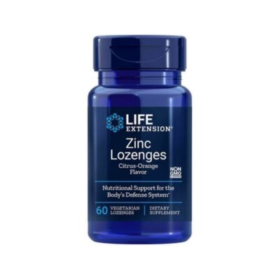 Life Extension Zinc Lozenges 60 vegetarian caps