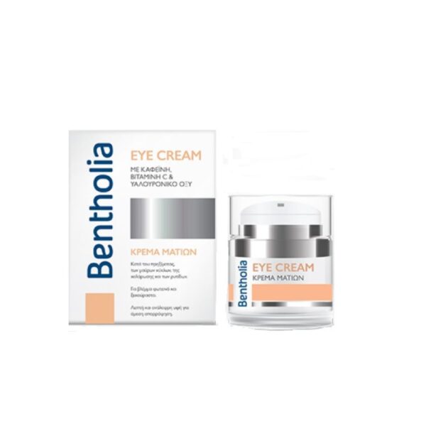 Bentholia Eye Cream με Καφεΐνη Βιταμίνη C & Υαλουρονικό οξύ 15ml