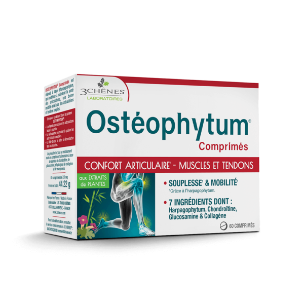 3CPHARMA Osteophytum Συμπλήρωμα Διατροφής για Αρθρώσεις Μυς και Τένοντες, 60 caps