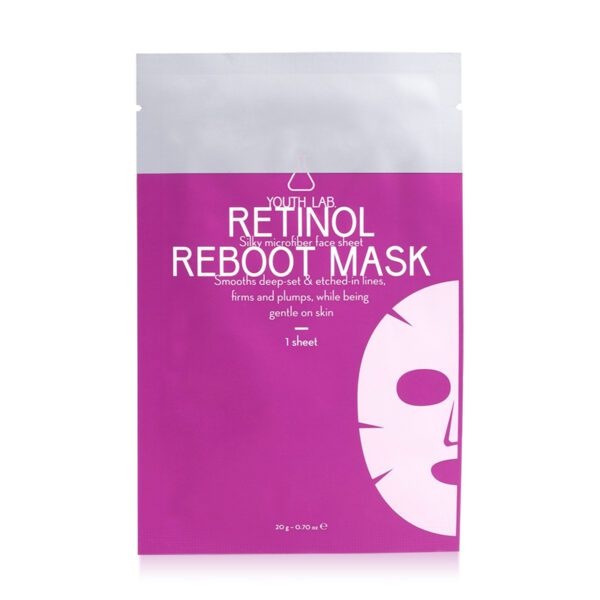 Youth Lab Retinol Reboot Μάσκα Προσώπου & Ματιών για Αντιγήρανση & Σύσφιξη - 1 τεμάχιο μονοδόση -