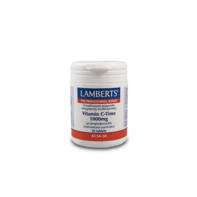 LAMBERTS VITAMIN C TIME RELEASE 1000mg 30 VEGETARIAN CAPSULES