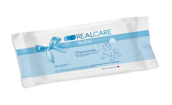 μωρομαντηλα με χαμομηλι real care