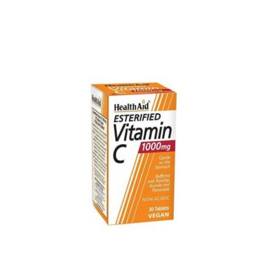 Health Aid Esterified Vitamin C Βιταμίνη 1000mg Συσκευασία με 30 ταμπλέτες