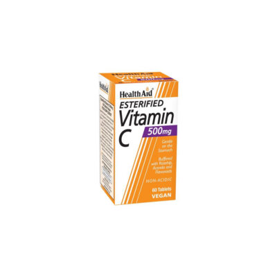 Health Aid Esterified Vitamin C Βιταμίνη 500mg Συσκευασία με 60 ταμπλέτες