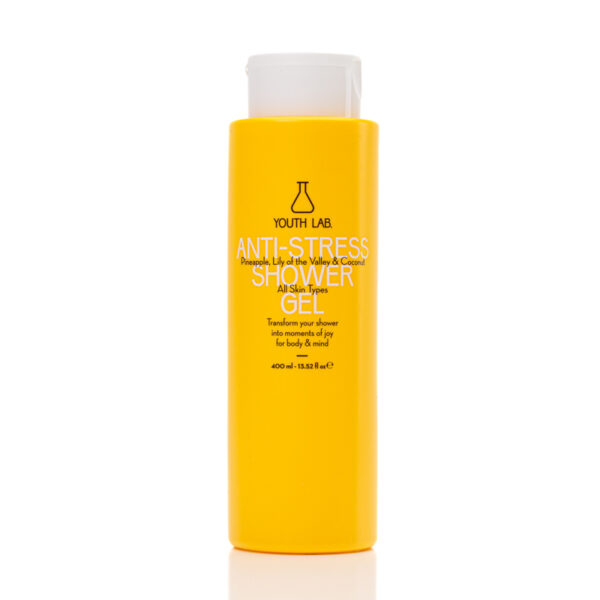 YOUTH LAB Anti-Stress Shower Gel - Ανανας, Μιγκε & Καρυδα 400ml